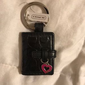 Black Coach keychain